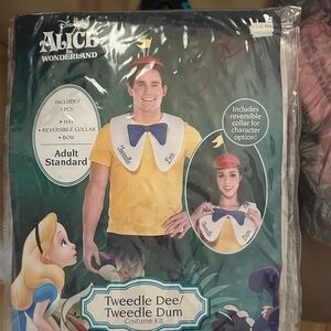 Disney Tweedle Dee/Dum Costume - Yellow and Blue